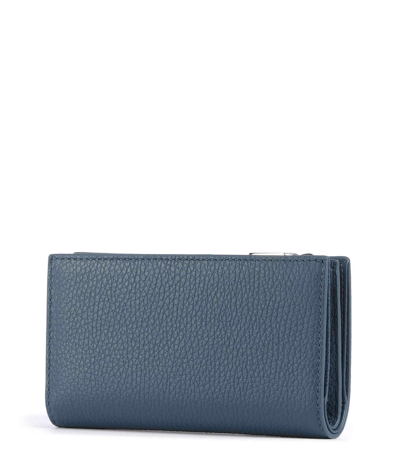 Coccinelle Metallic Soft RFID Wallet deep blue