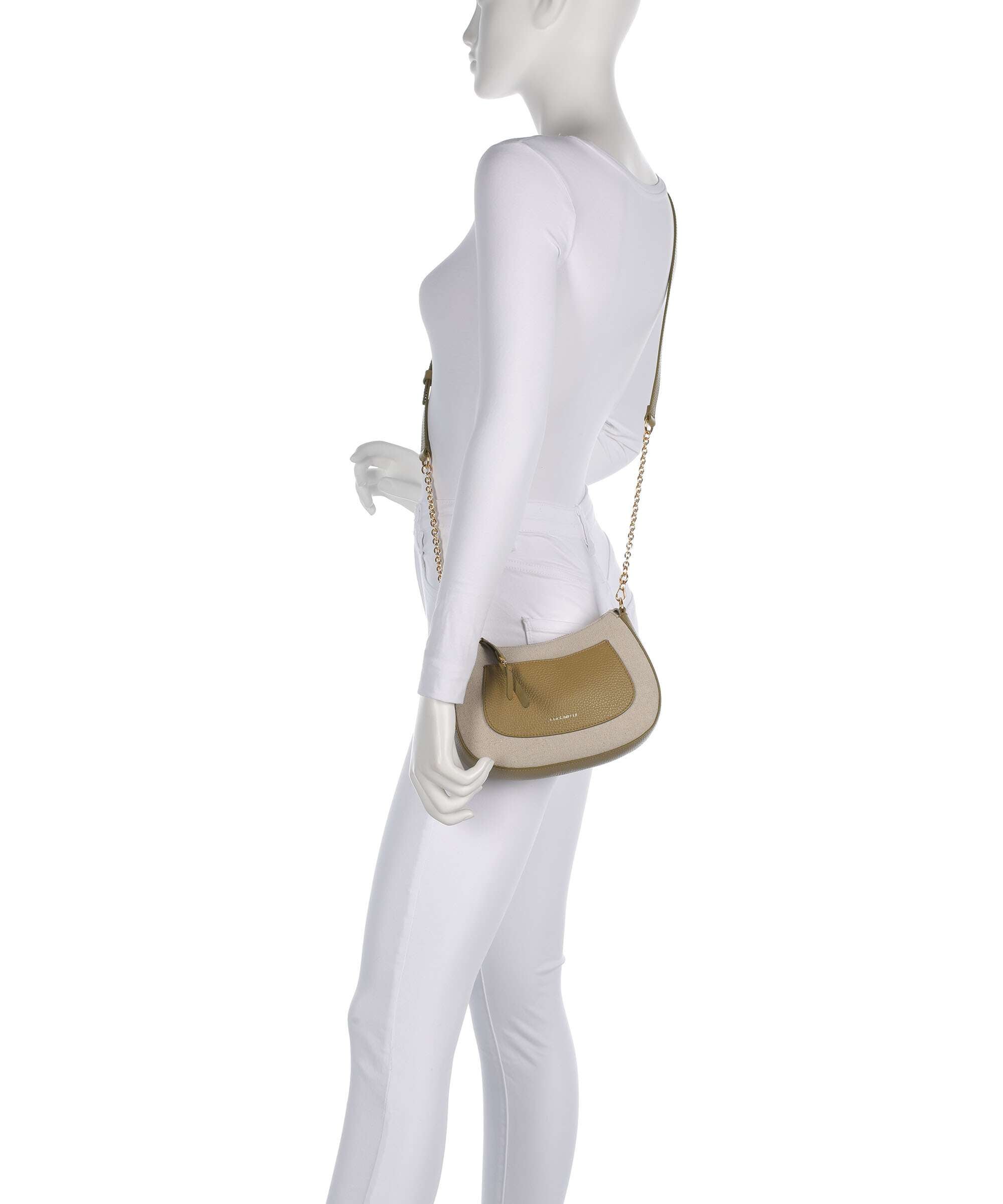 Coccinelle C-Easy Canvas Crossbody bag natural/seagrass