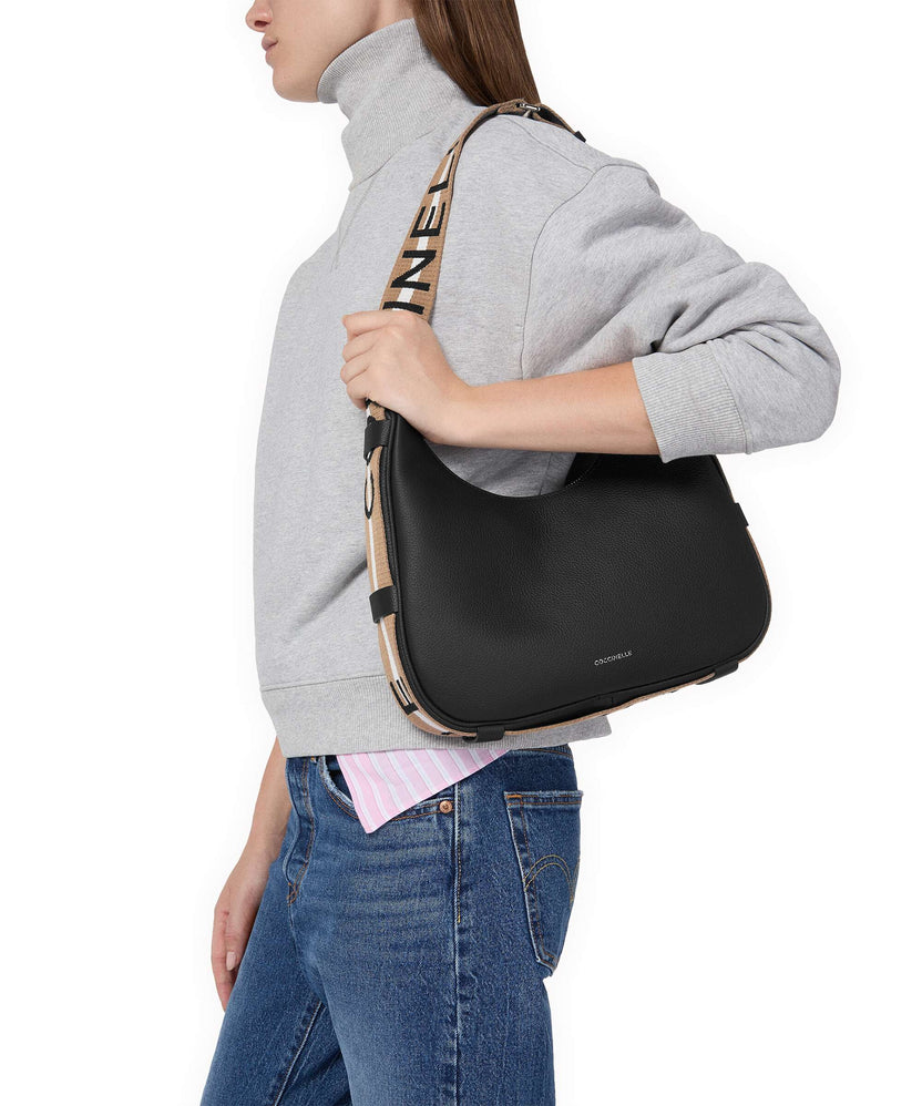 Coccinelle Raquel Shoulder bag noir/cognac