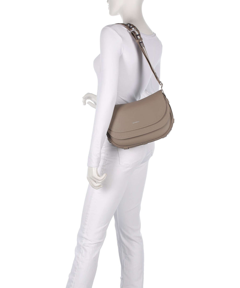 Coccinelle Raquel Shoulder bag warm taupe/rosette