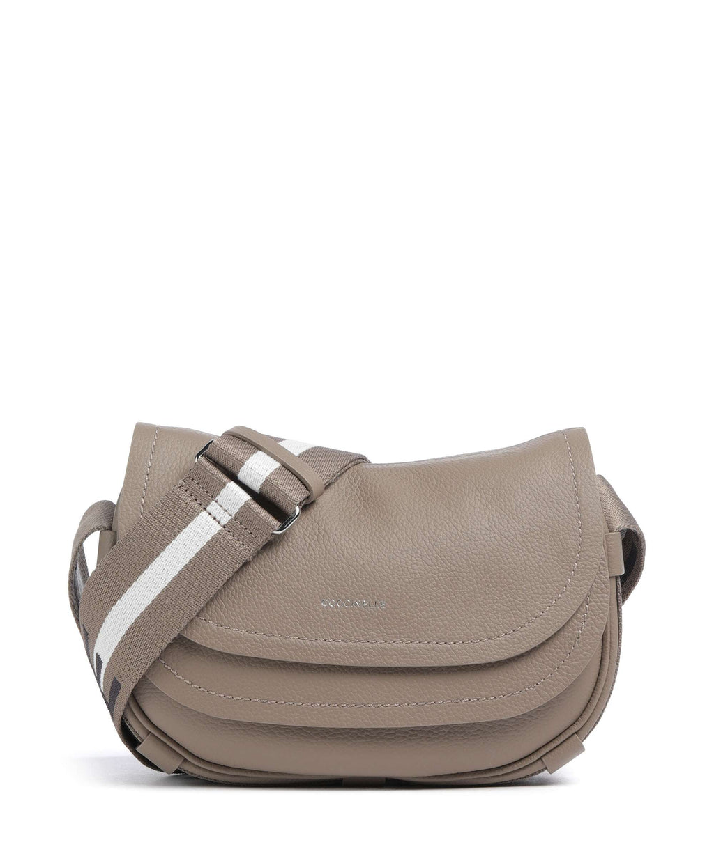 Coccinelle Raquel Crossbody bag warm taupe/rosette
