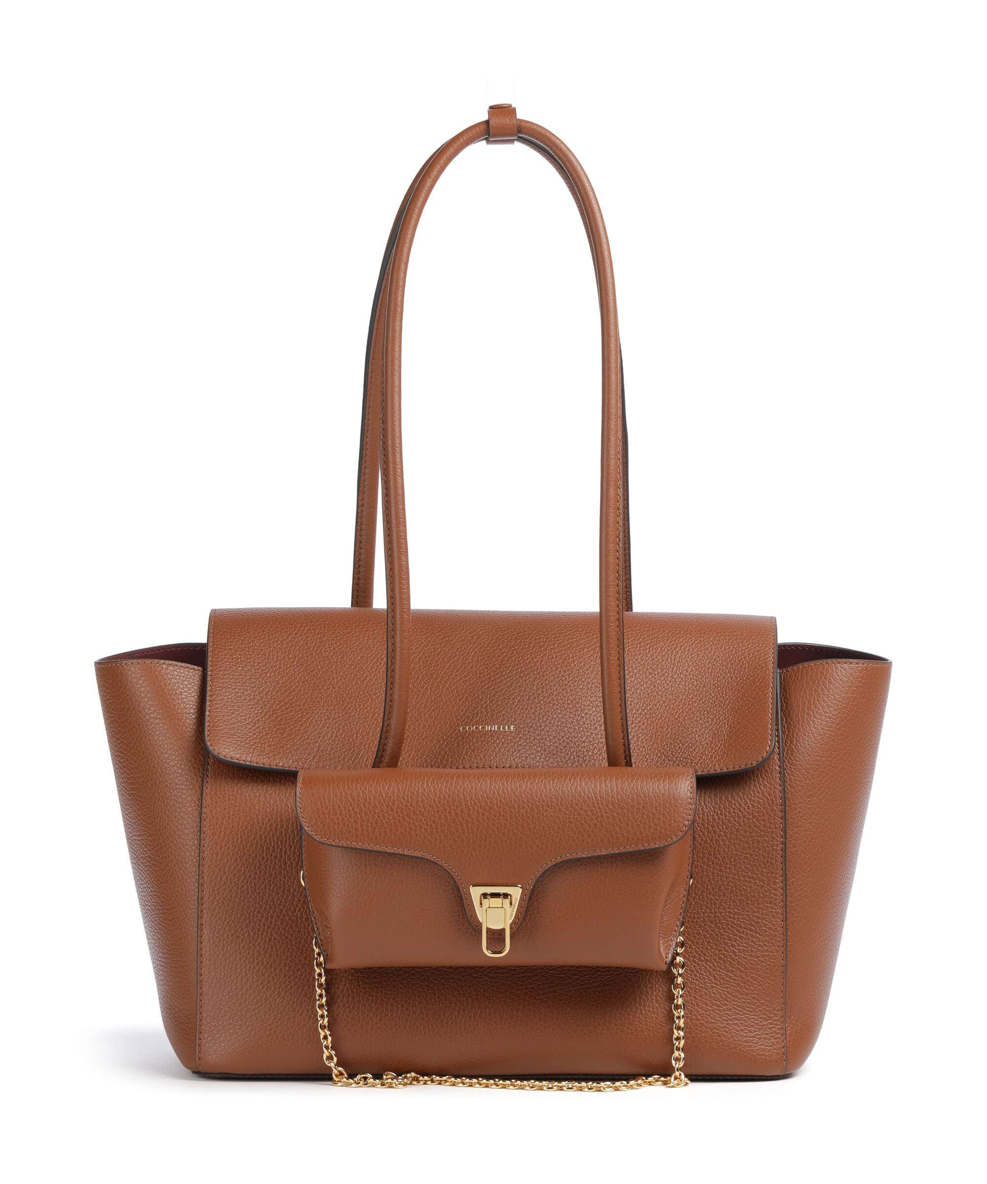 Coccinelle Beat Tote bag cognac