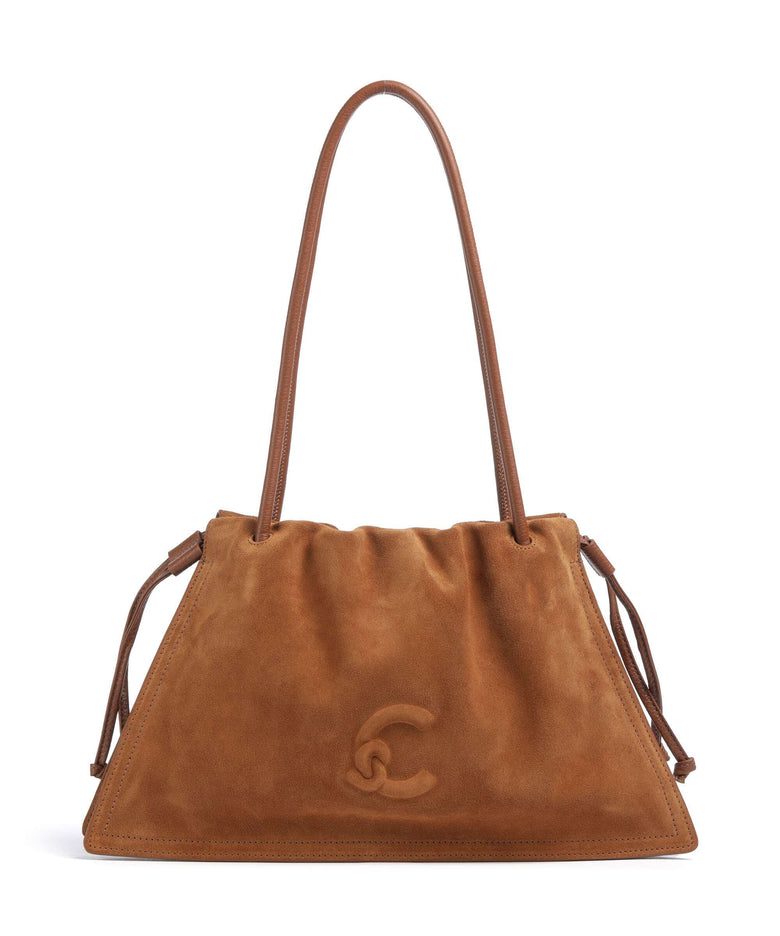 Coccinelle Dulse Bucket bag cognac