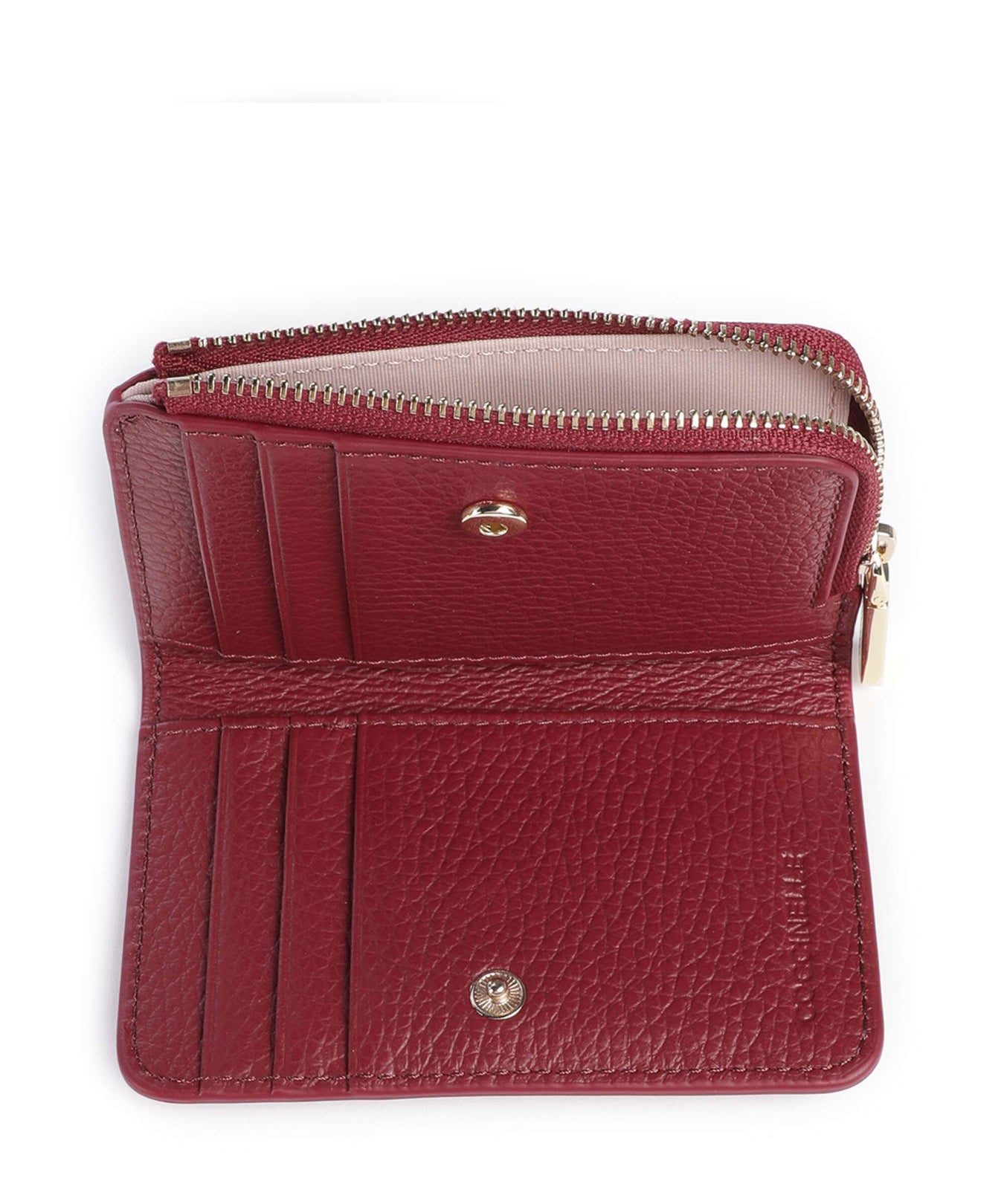 Coccinelle Metallic Soft Wallet ribes