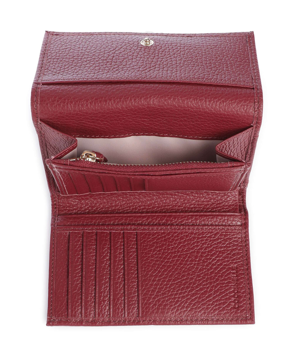 Coccinelle Metallic Soft RFID Wallet ribes
