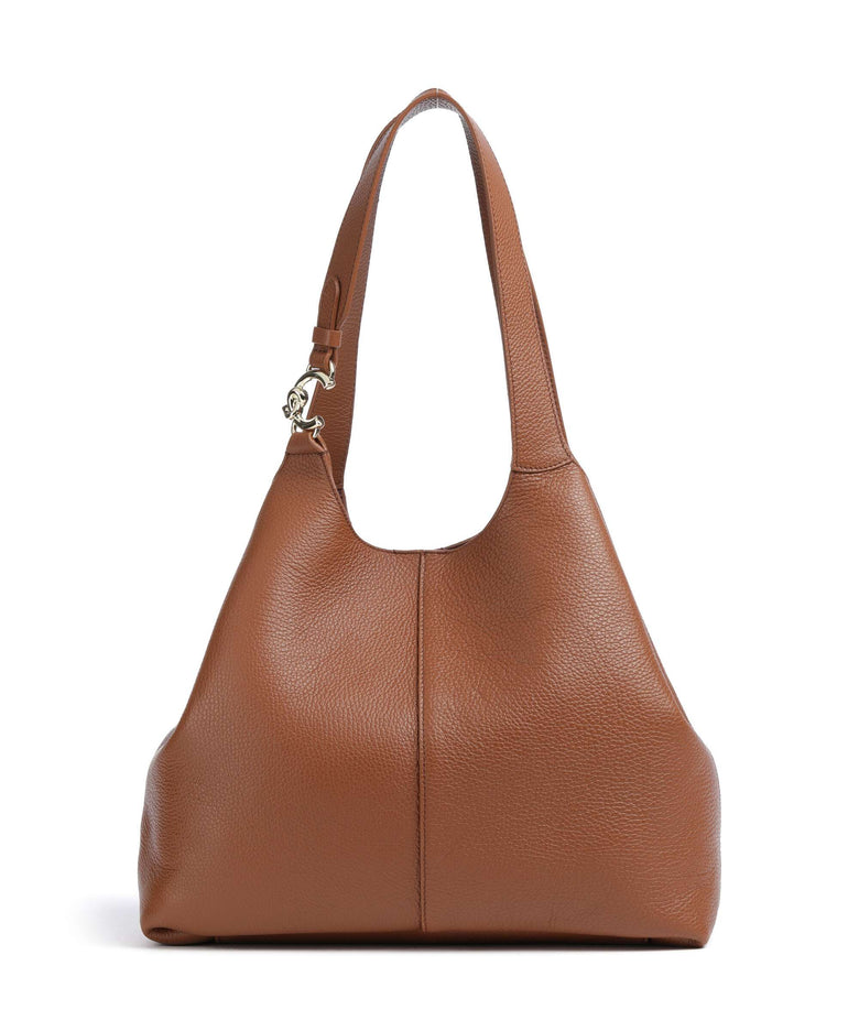 Coccinelle C-Easy Hobo bag cognac