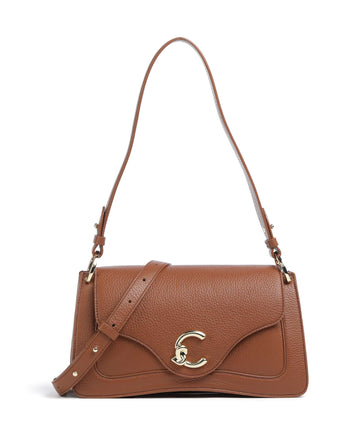Coccinelle C-Me Torba preko ramena cognac