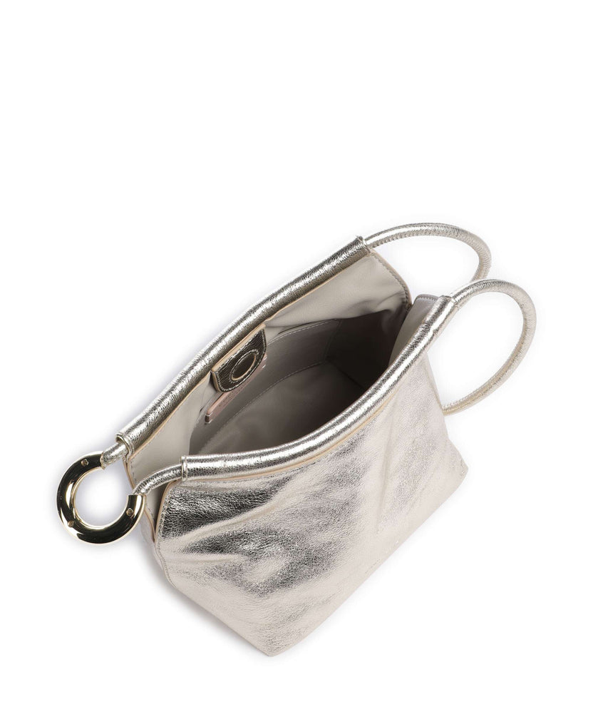 Coccinelle Finn Handbag pale gold