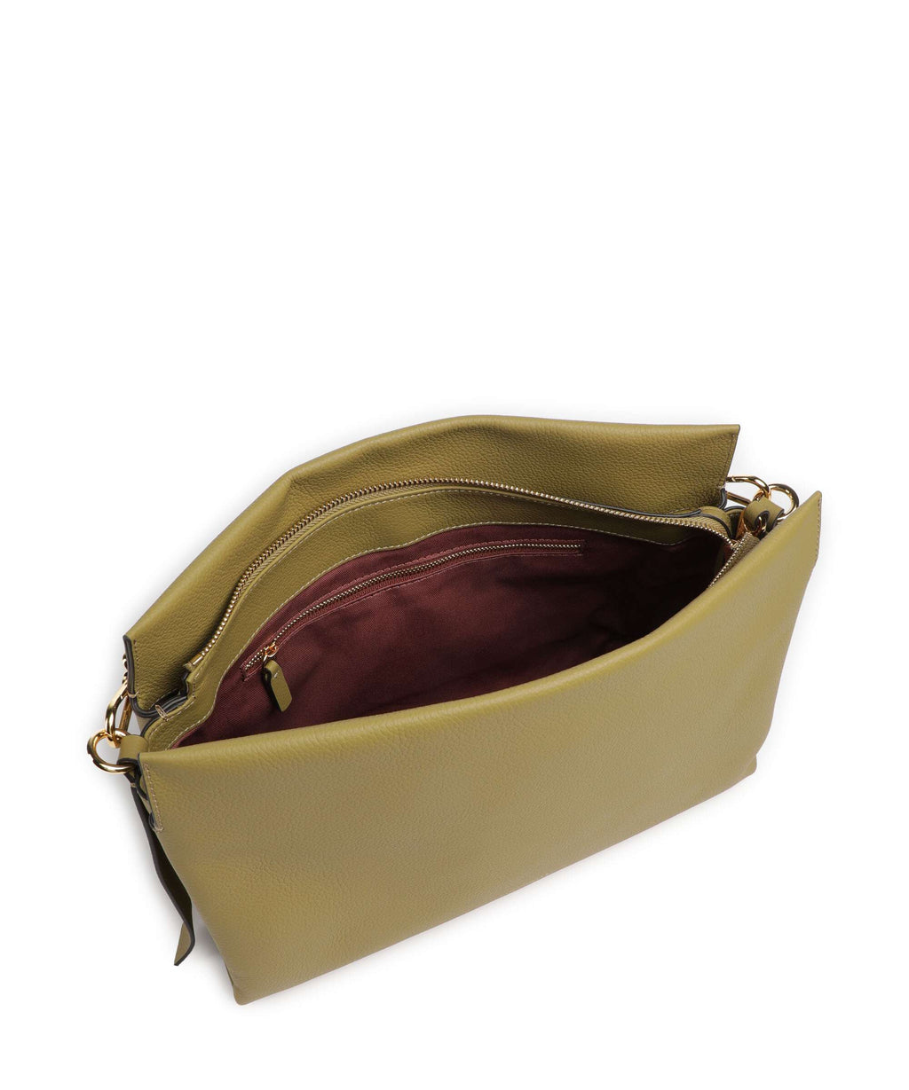 Coccinelle Boheme Grana Double Handbag seagrass/sandshell