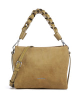 Coccinelle Boheme Suede Handbag seagrass