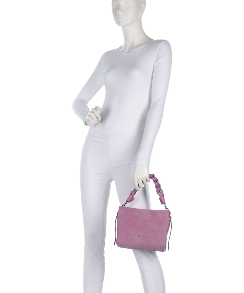 Coccinelle Boheme Suede Handbag jellyfish