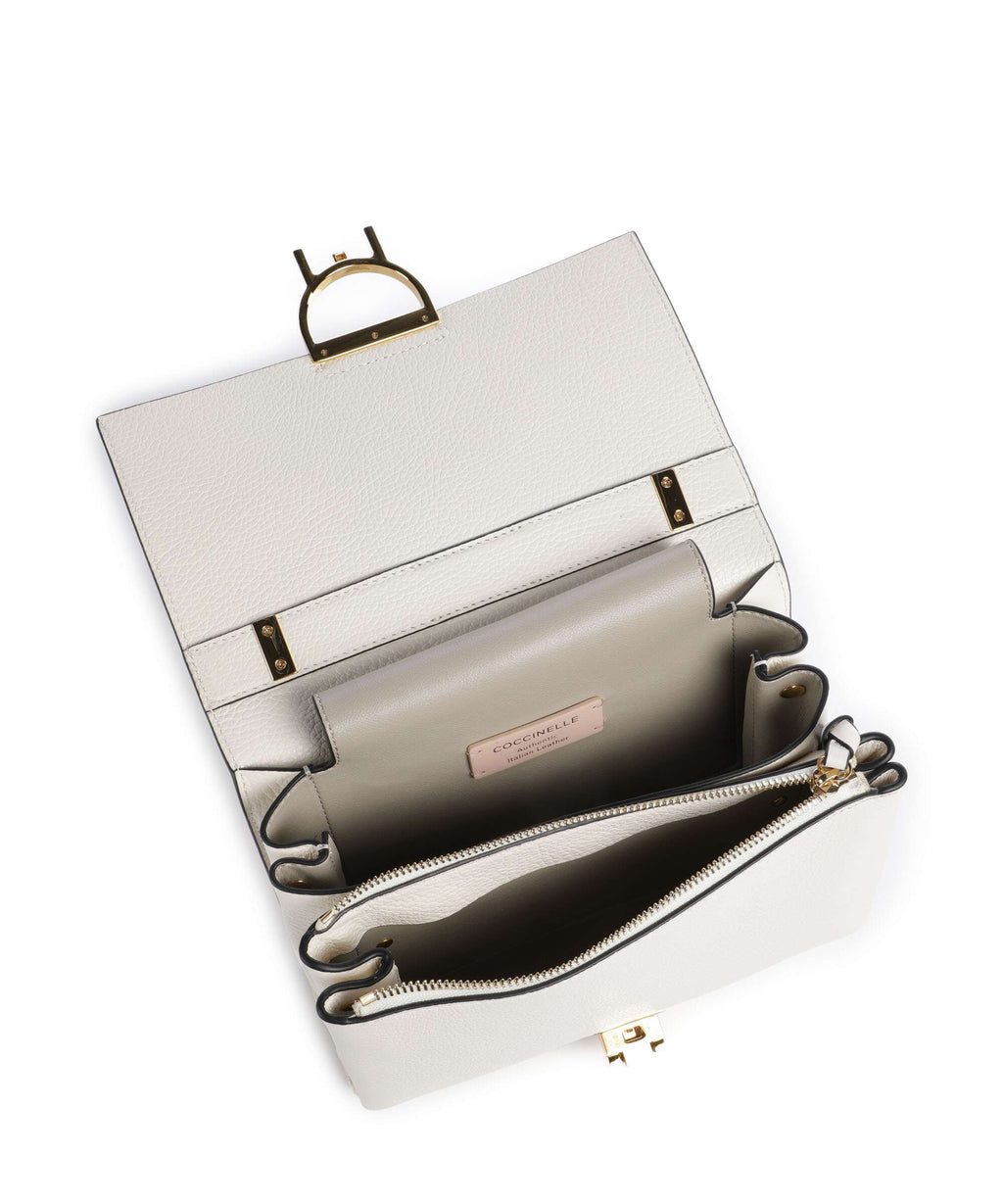 Coccinelle Arlettis Shoulder bag pearl