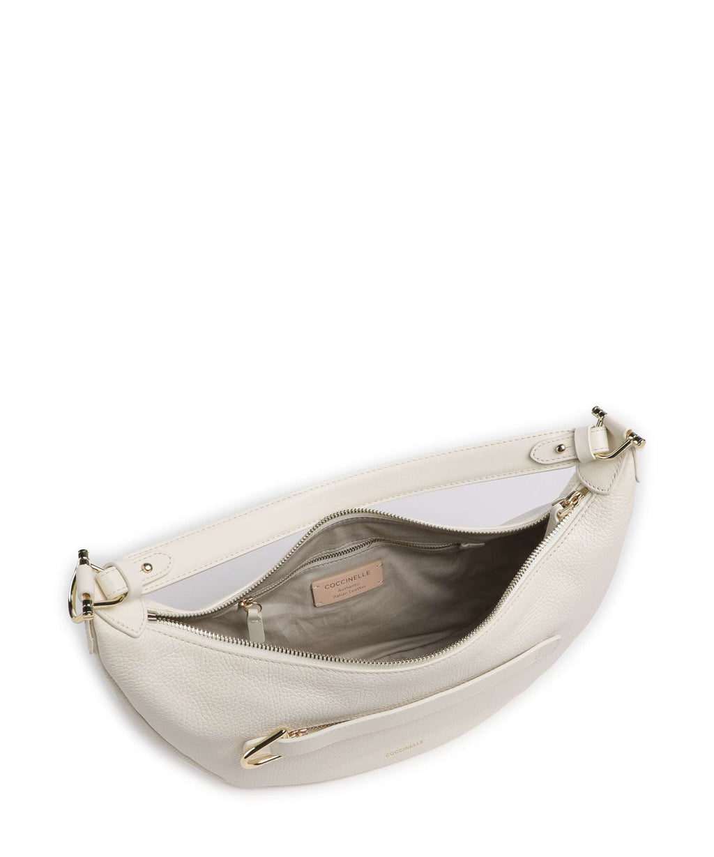 Coccinelle Paki Hobo bag pearl