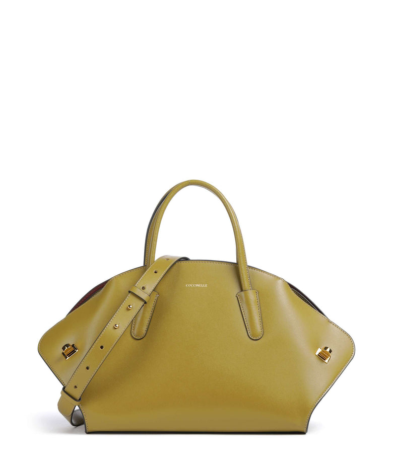 Coccinelle Tylde Calf Handbag seagrass