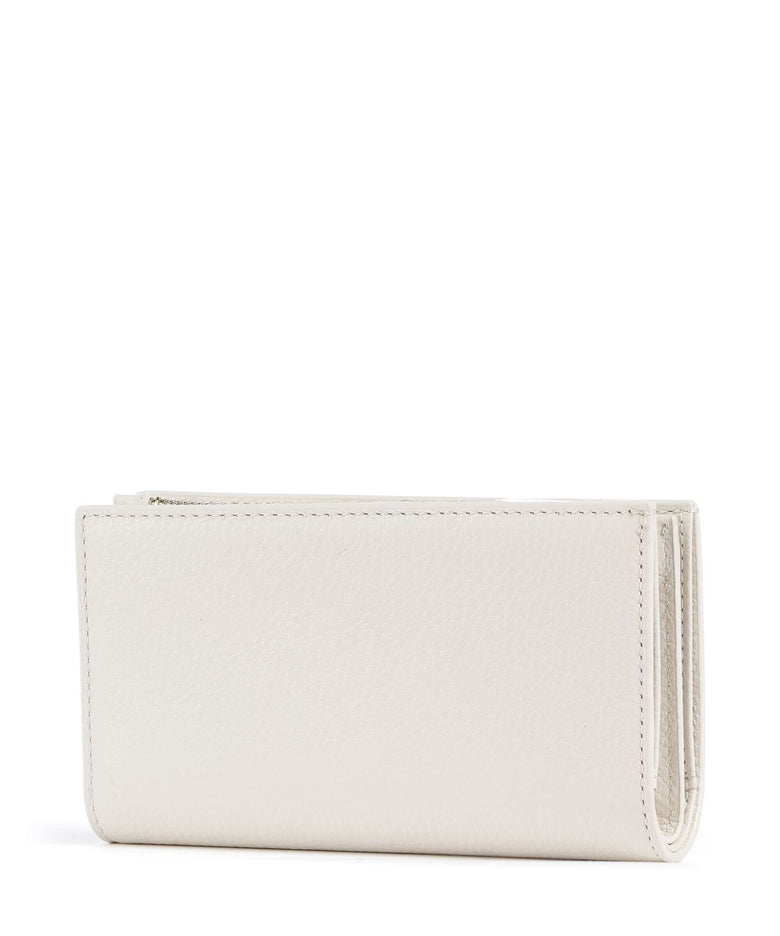 Coccinelle Metallic Soft RFID Wallet pearl