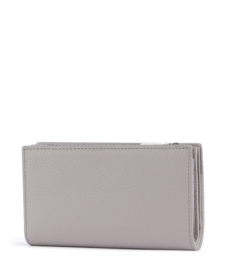 Coccinelle Metallic Soft Wallet oyster