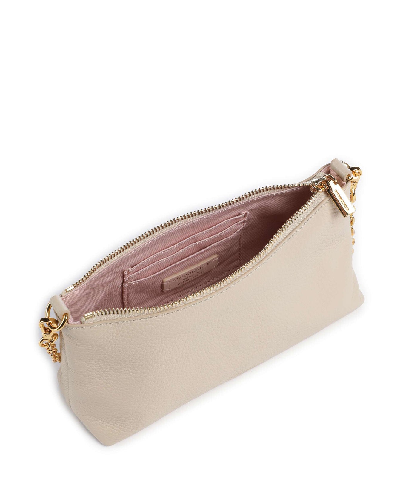Coccinelle Aura Shoulder bag sandshell