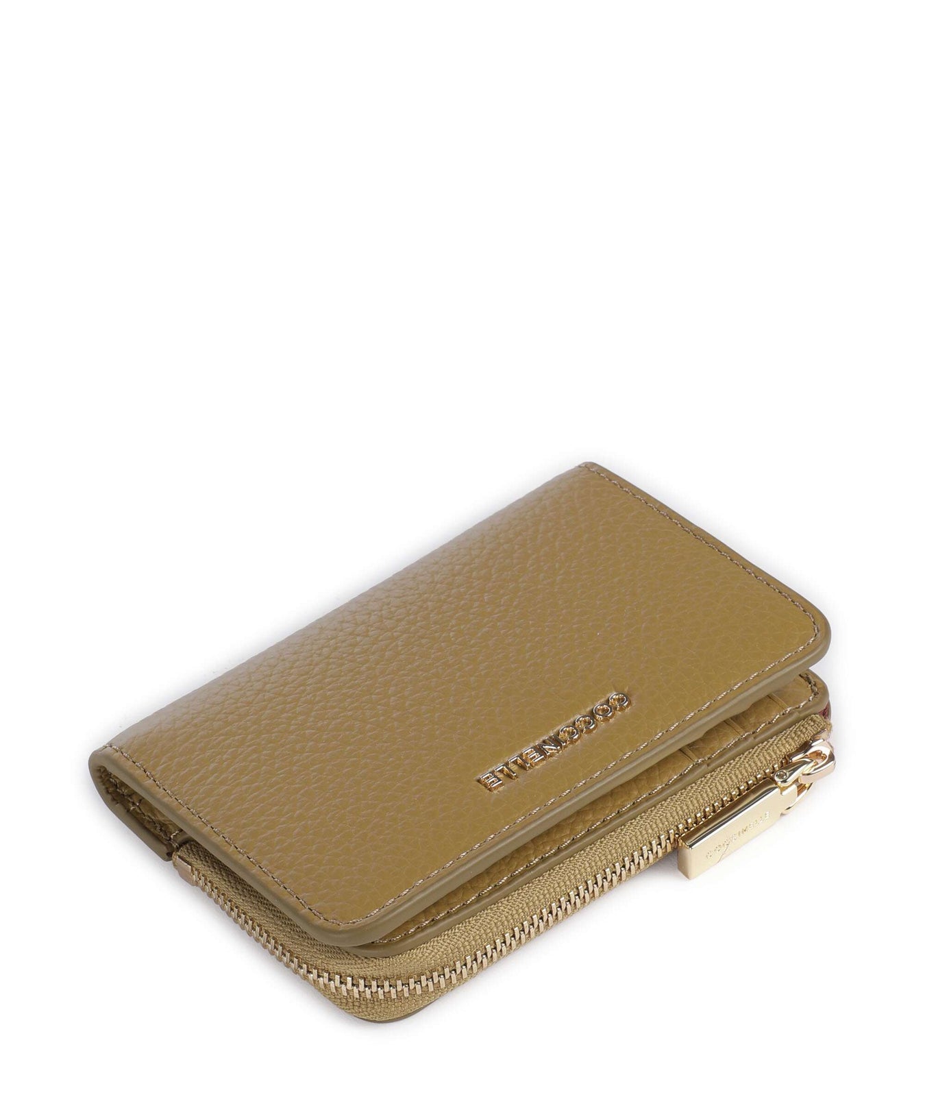 Coccinelle Metallic Soft Wallet seagrass