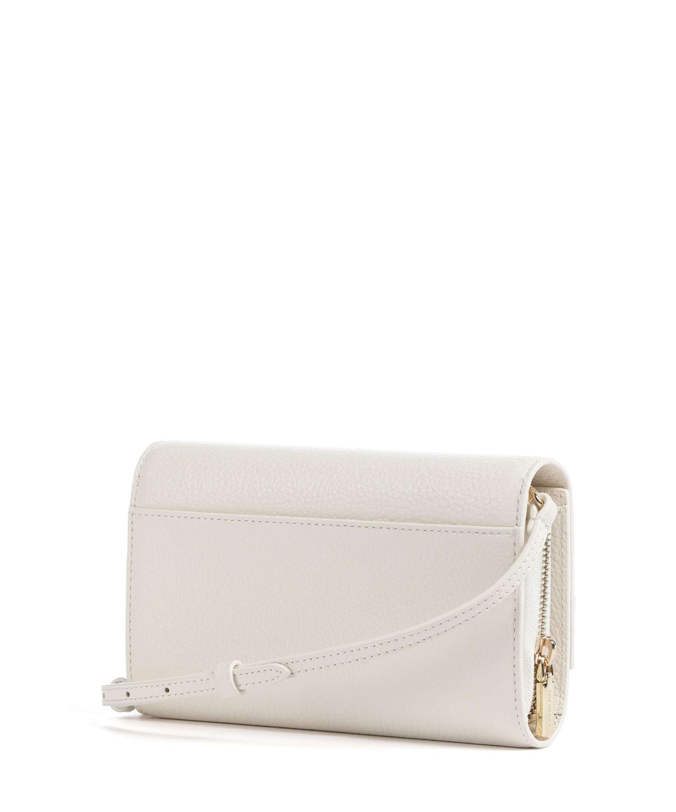 Coccinelle Metallic Soft RFID Wallet pearl
