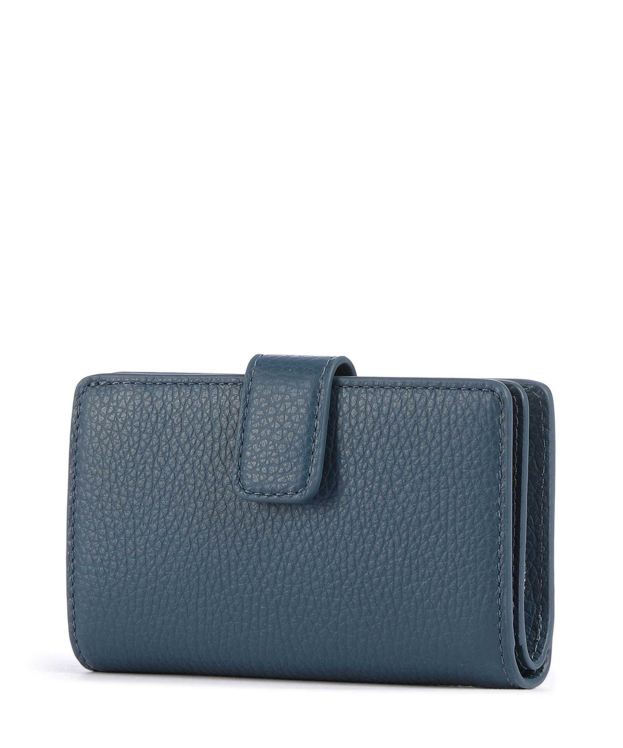 Coccinelle Metallic Soft Wallet deep blue