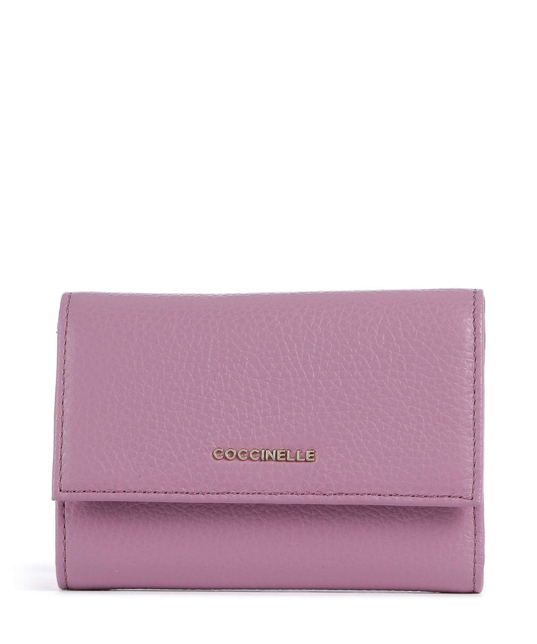 Coccinelle Metallic Soft RFID Wallet jellyfish