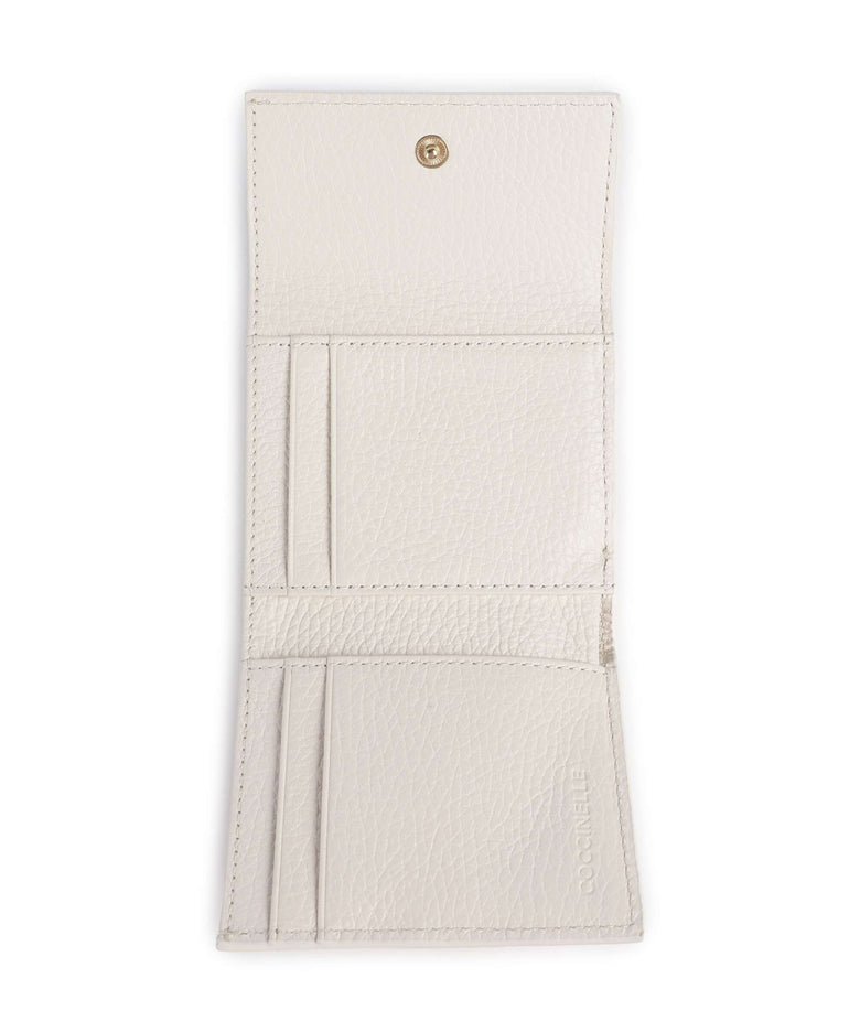 Coccinelle Metallic Soft RFID Wallet pearl