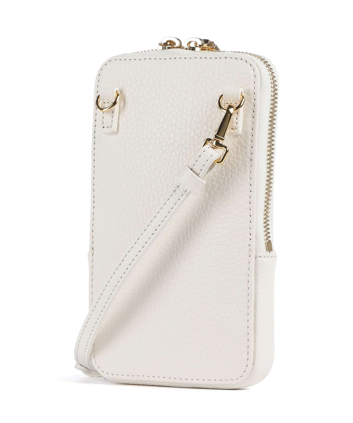 Coccinelle Flor Phone bag pearl