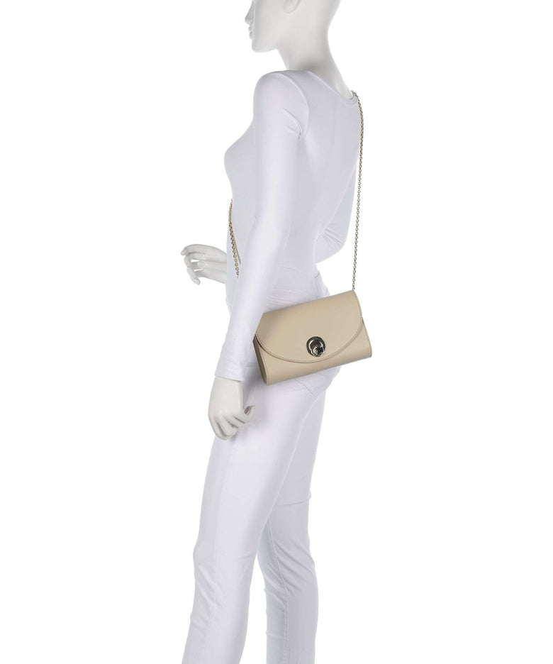 Coccinelle Nikla Smooth Crossbody bag sandshell