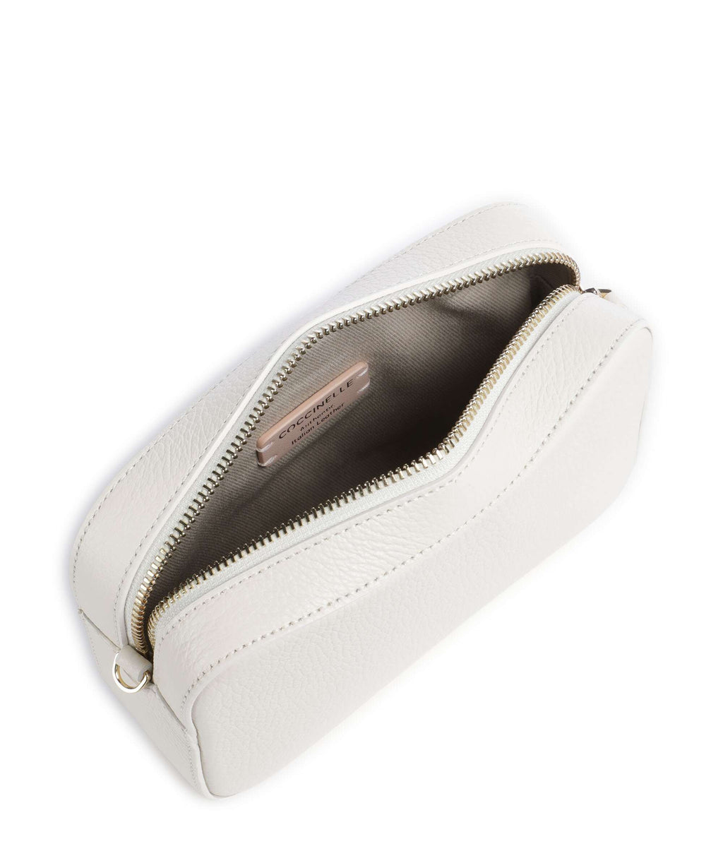 Coccinelle Tebe Crossbody bag pearl