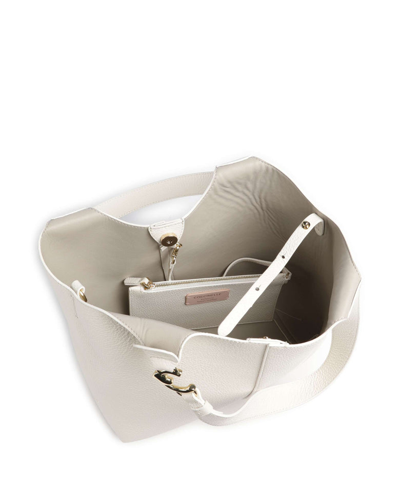 Coccinelle C-Easy Hobo bag pearl