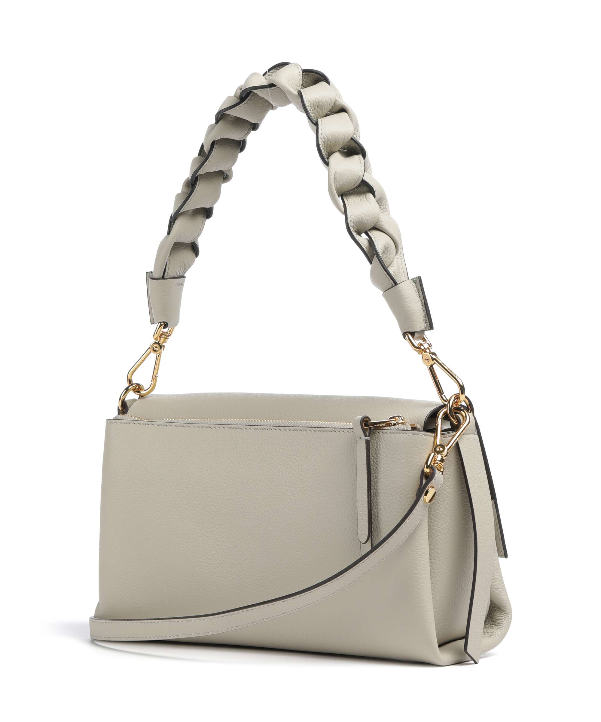 Coccinelle Boheme Grana Double Shoulder bag eucalipto/fango