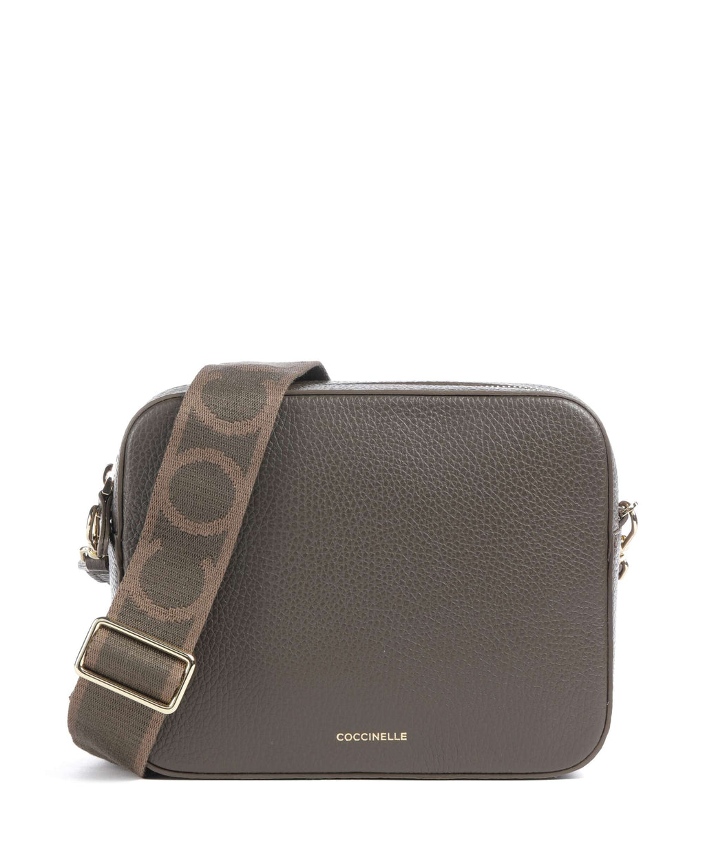 Coccinelle Tebe Crossbody bag fango
