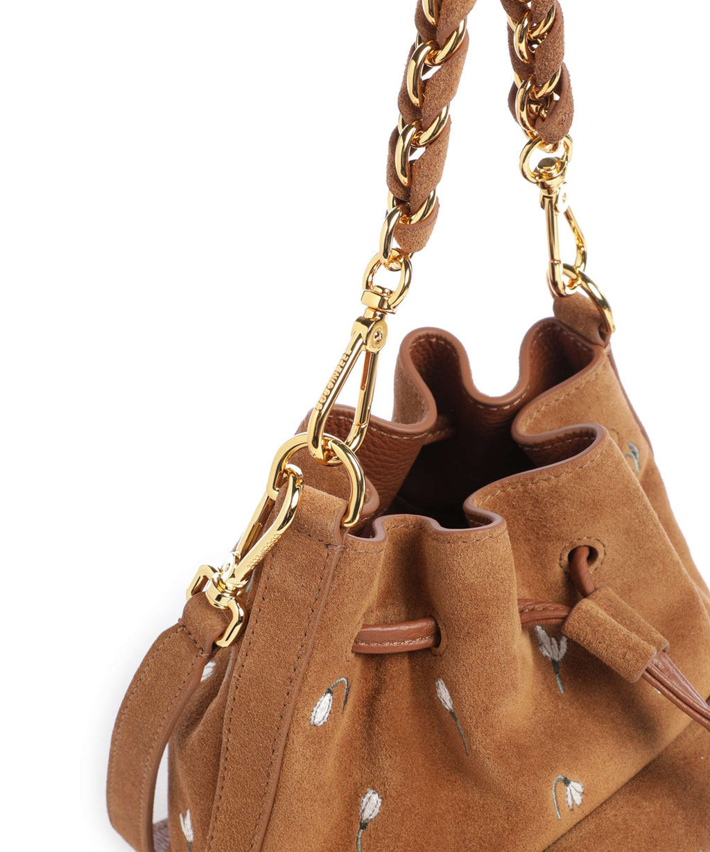 Coccinelle Beat Generation Bucket bag cognac