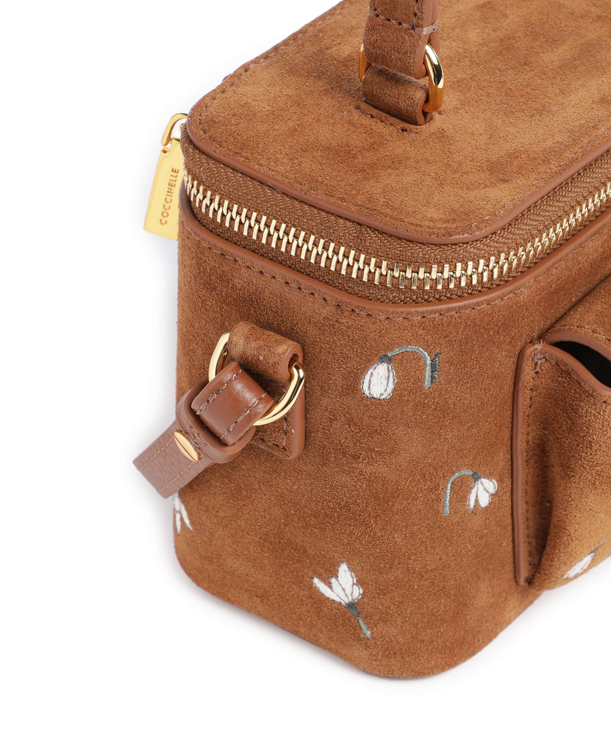 Coccinelle Beat Generation Crossbody bag cognac