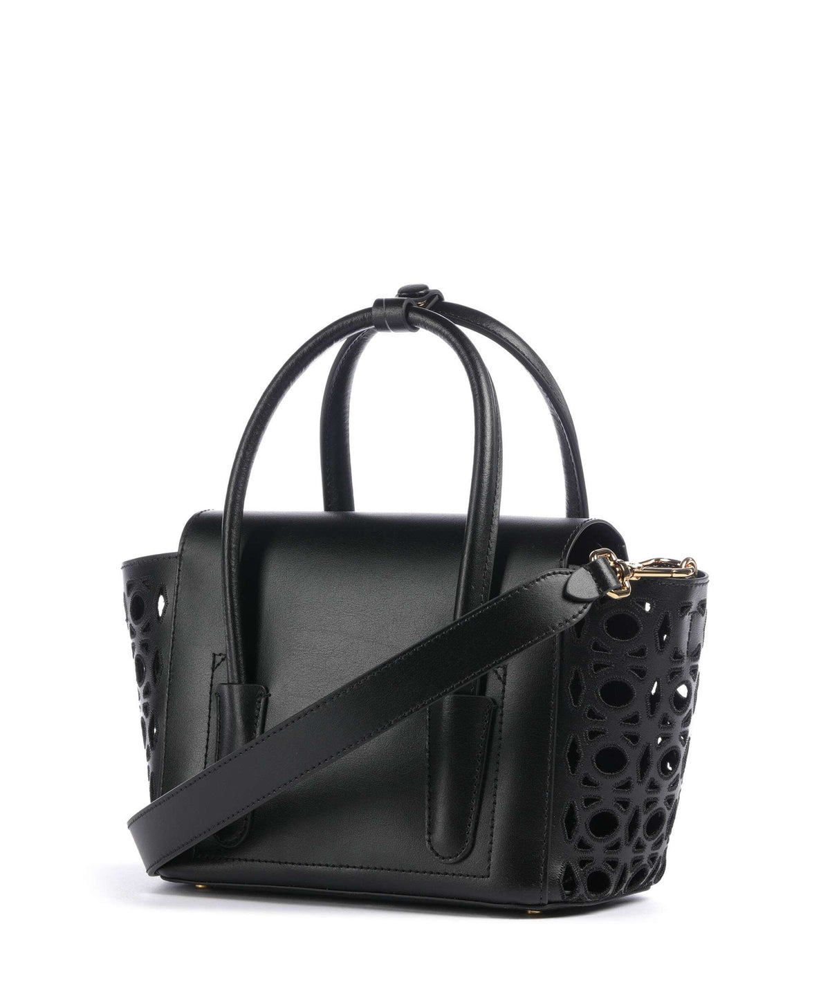 Coccinelle Beat Double Monogram Handbag noir