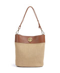 Coccinelle Nikla Bucket bag natural/cognac