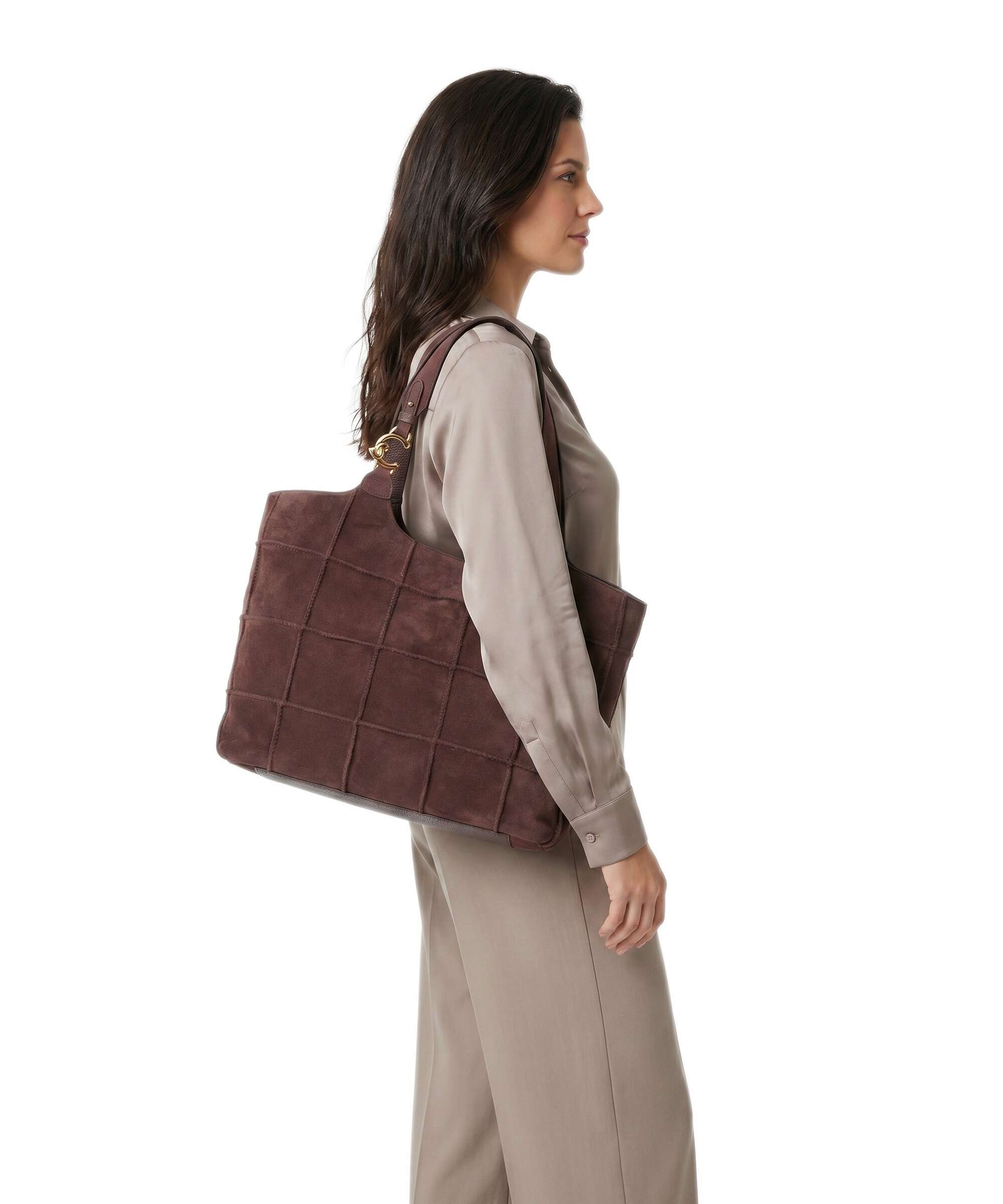 Coccinelle C-Easy Tote bag berry