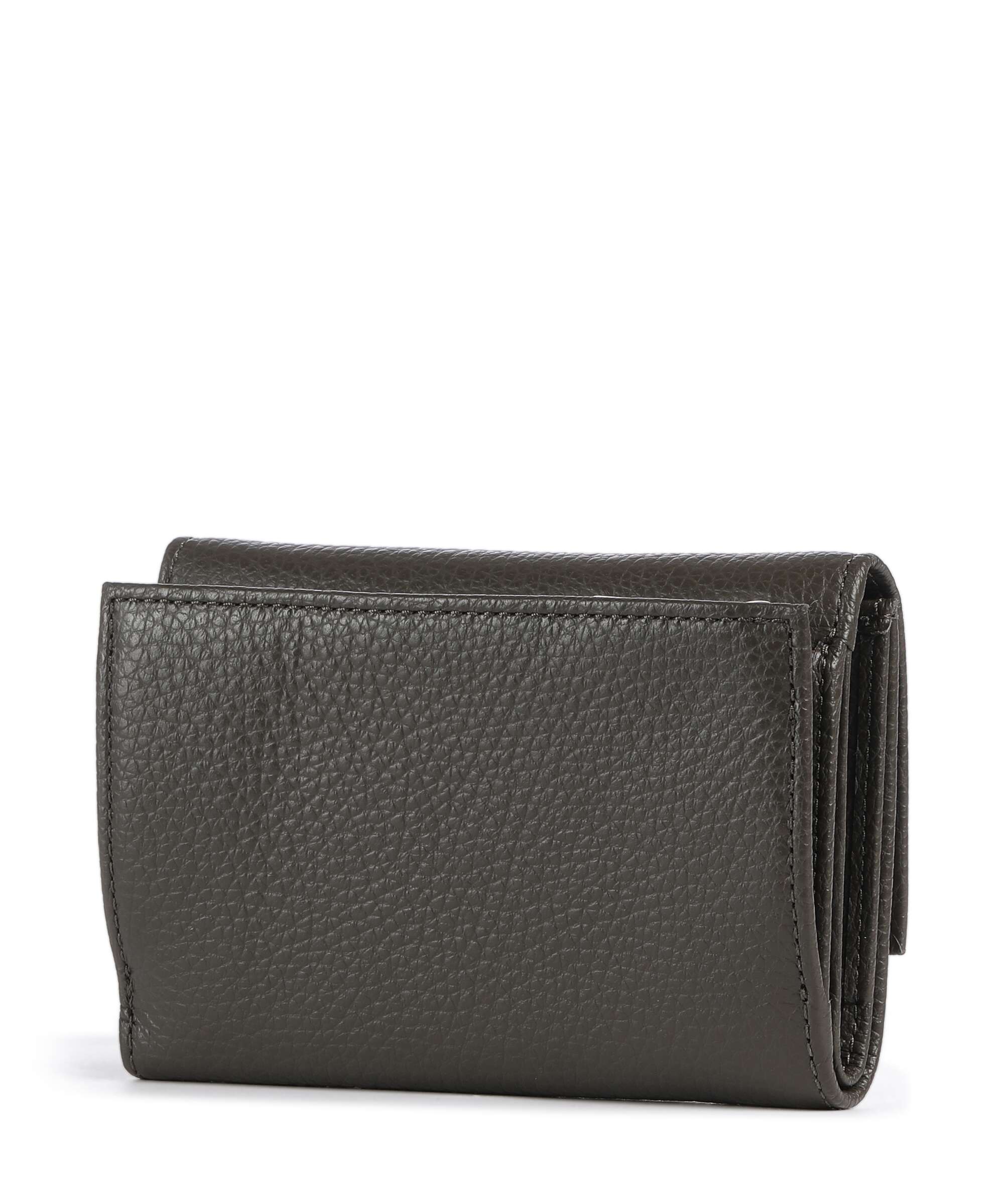 Coccinelle Metallic Soft Wallet fango