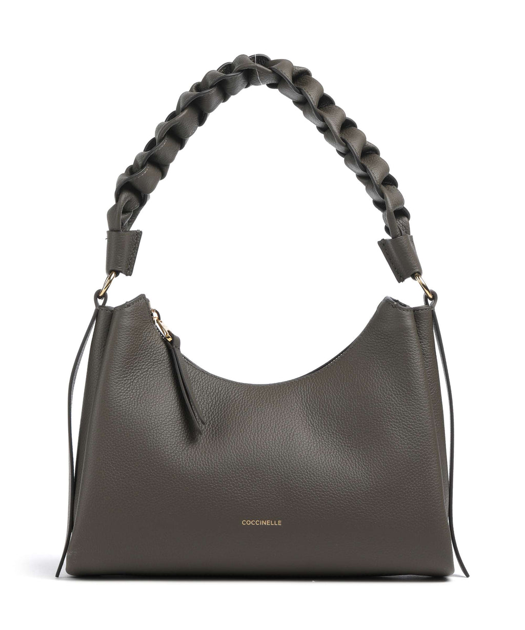 Coccinelle Boheme Grana Double Shoulder bag fango/honey