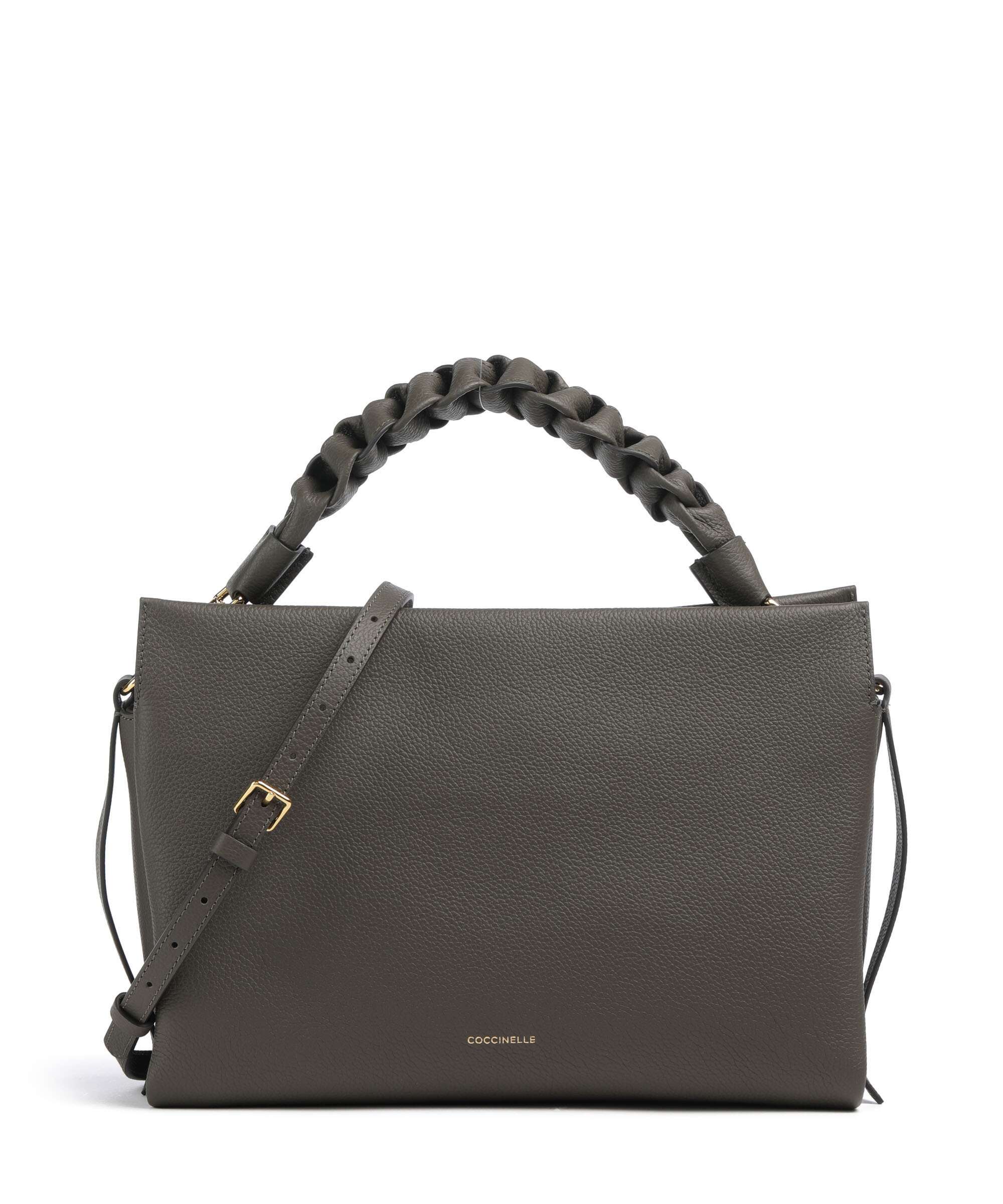 Coccinelle Boheme Grana Double Hobo bag fango/honey