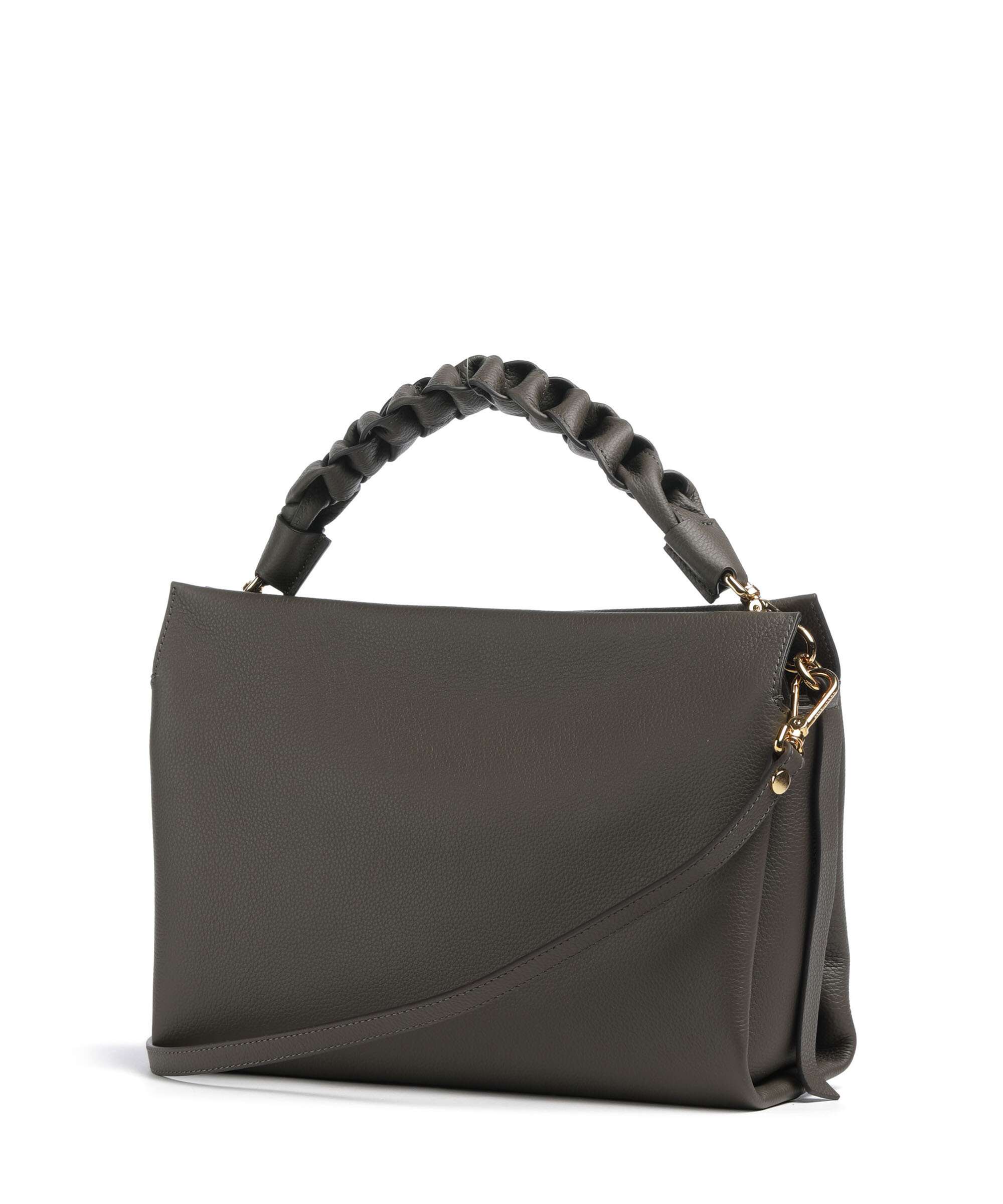 Coccinelle Boheme Grana Double Hobo bag fango/honey