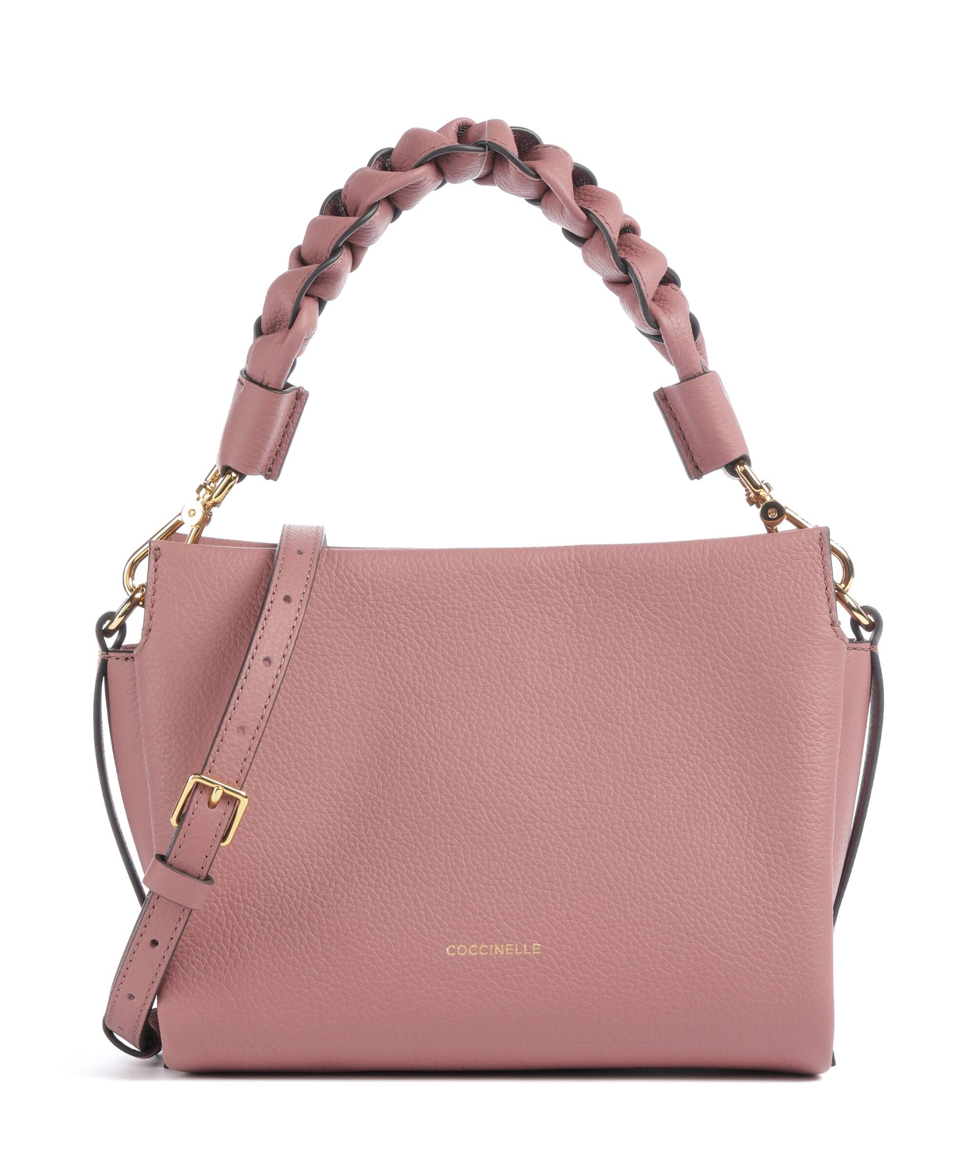 Coccinelle Boheme Grana Double Handbag winter rose/berry