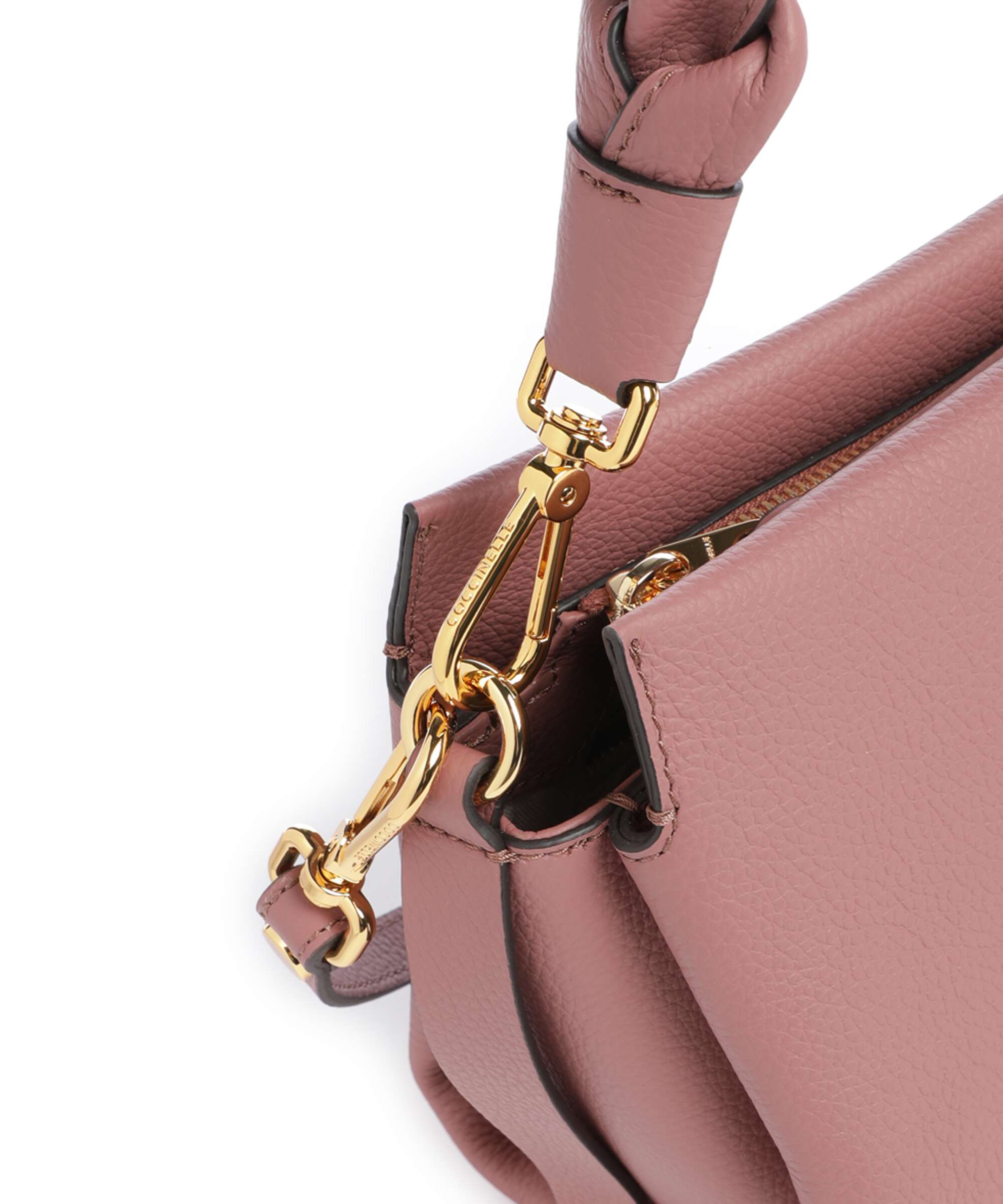 Coccinelle Boheme Grana Double Handbag winter rose/berry
