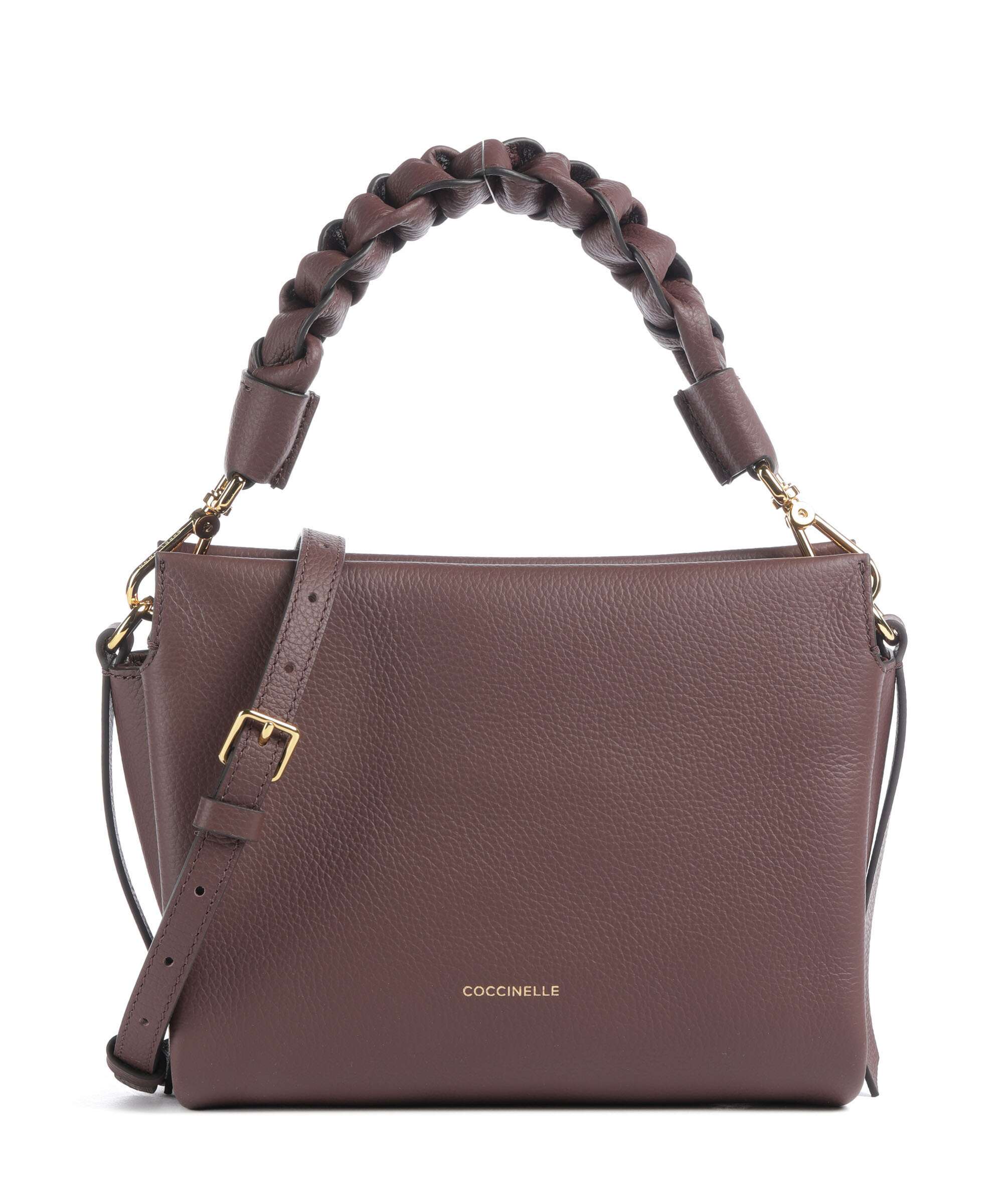 Coccinelle Boheme Grana Double Handbag berry/winter rose
