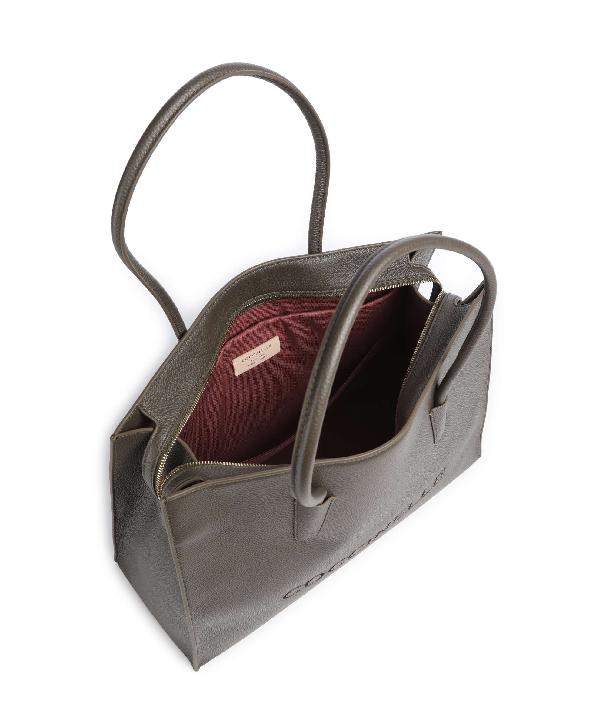 Coccinelle Myrtha Tote bag fango