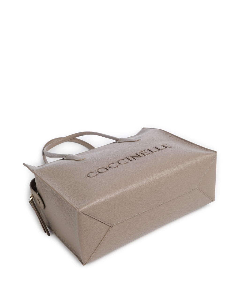 Coccinelle Myrtha Tote bag warm taupe