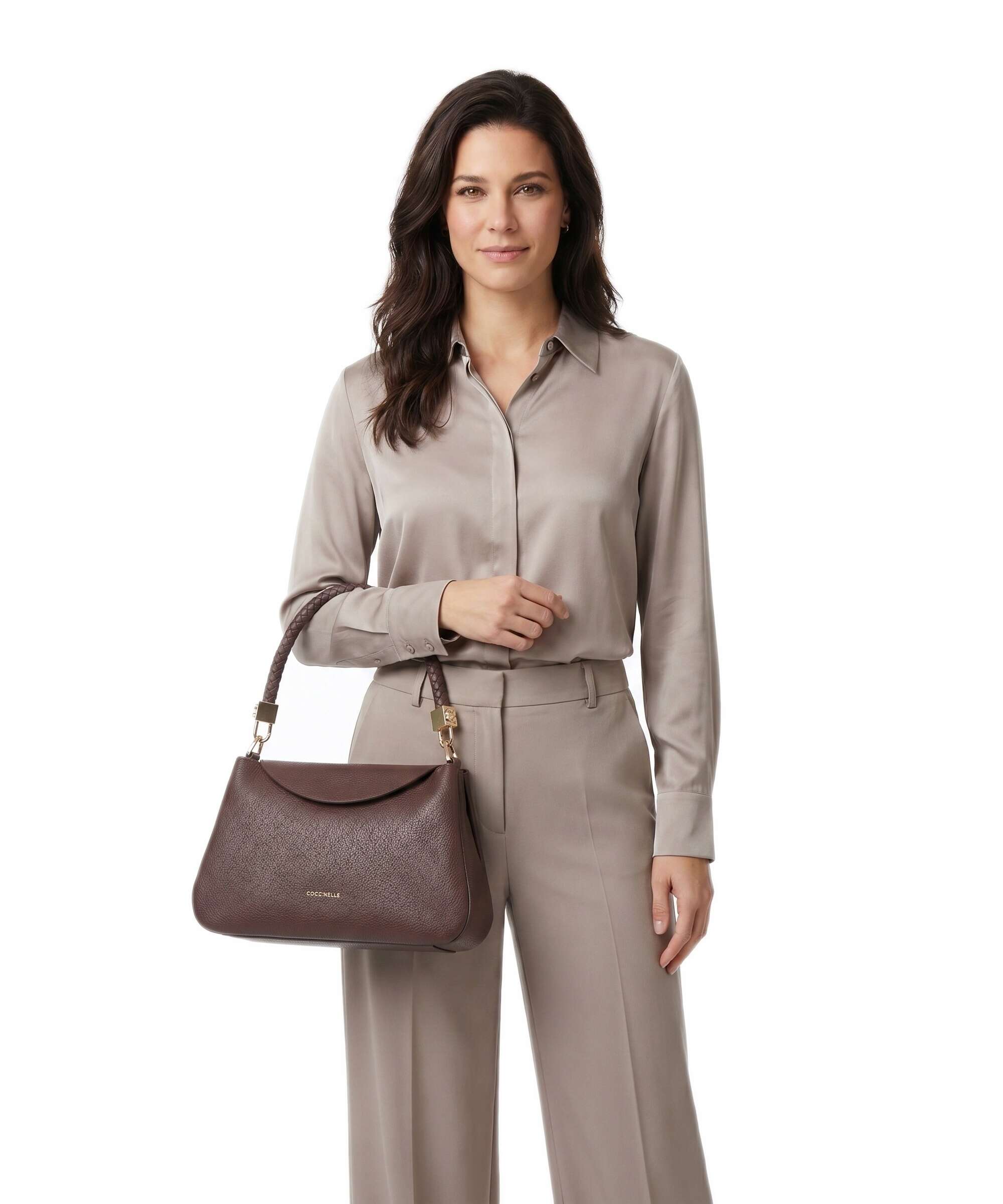 Coccinelle Tiggy Handbag berry