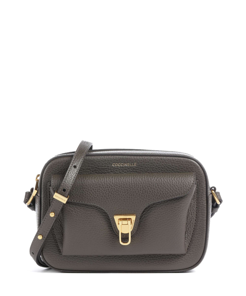 Coccinelle Beat Soft Crossbody bag fango