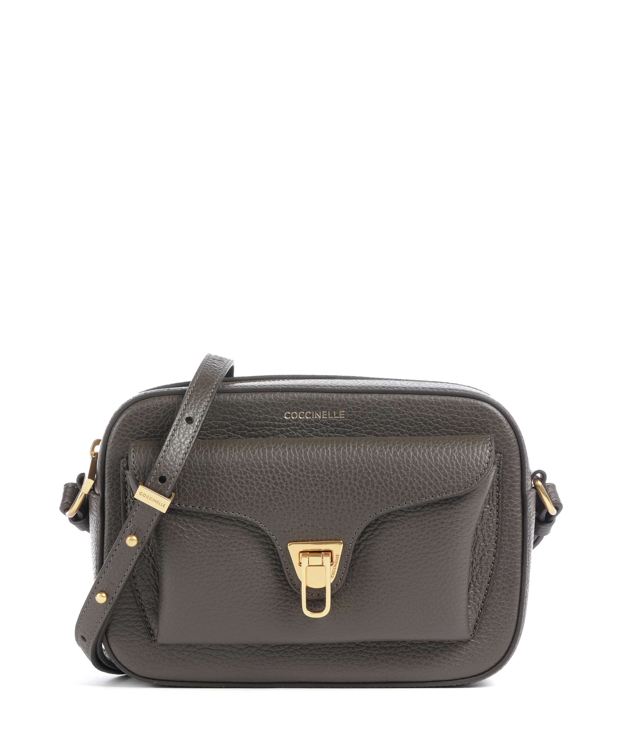 Coccinelle Beat Soft Crossbody bag fango