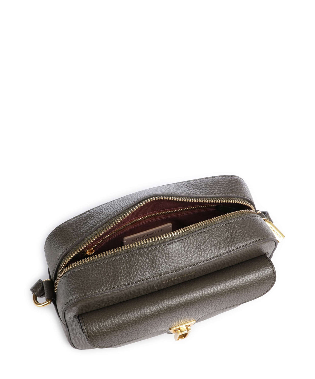 Coccinelle Beat Soft Crossbody bag fango